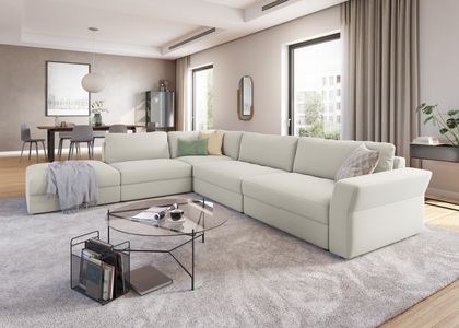 sit&more Ecksofa, mit Sitztiefenverstellung