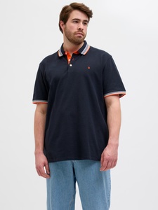 Jack & Jones PlusSize Poloshirt »JJEPAULOS POLO SS NOOS PLS«, mit Logo Stickerei