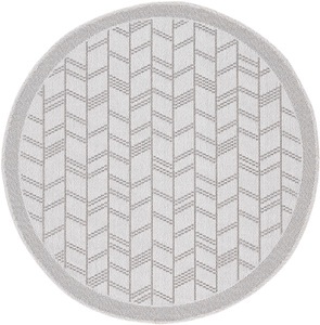 carpetfine, carpetfine Teppich »Boho 102«, rund, 4 mm Höhe, robustes Flachgewebe, Sisal Optik, In- und Outdoor geeignet, Wetterfest und UV-beständig für Balkon, Terrasse, Garten, Aussenbereich,Wohnzimmer, Schlafzimmer, carpetfine Teppich »Boho 102«, rund, 4 mm Höhe, robustes Flachgewebe, Sisal Optik, für Aussenbereich