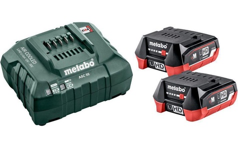 Metabo, Metabo Lenovo PC IDEA 510S-07ICB, Metabo Akku und Ladegerät 12 V - 2 x LiHD 4,0 Ah