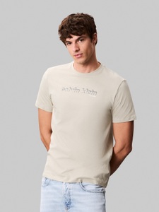 Calvin Klein Jeans T-Shirt »SS 30s E CLVN LN 3D«, Mit Rundhalsausschnitt