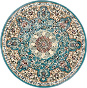 Myflair Möbel & Accessoires, Myflair Möbel & Accessoires Teppich »Almas«, rund, 8 mm Höhe, Myflair Möbel & Accessoires Teppich »Almas«, rund, 8 mm Höhe, Kurzflor, gewebt, Orient-Optik, ideal im Wohnzimmer & Schlafzimmer