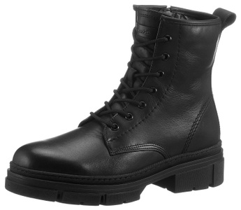 TAMARIS, Schnürstiefelette Damen Black 39, 