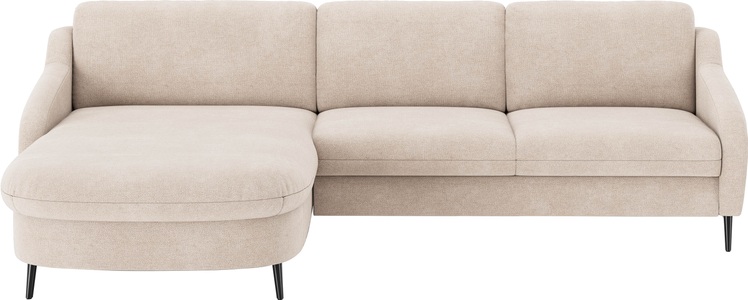 sit&more Ecksofa »Soul L-Form«, wahlweise mit Bettfunktion und Bettkasten oder Schubkasten