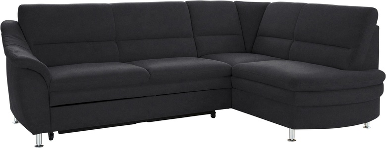 SIT&MORE, sit&more Ecksofa, sit&more Ecksofa »Cardoso L-Form«, mit Federkern, wahlweise mit Bettfunktion und Schubkasten