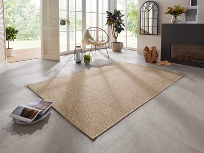ELLE DECOR, Teppich, »Caen«, ELLE Decor, rechteckig, Höhe 8 mm, maschinell gewebt, ELLE DECORATION Teppich »Caen«, rechteckig, 8 mm Höhe, In-& Outdoor, Wetterfest, Balkon, Garten, Wohnzimmer, Wasserfest
