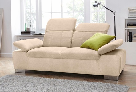 DOMO collection, DOMO collection 2-Sitzer, DOMO collection 2-Sitzer »Milan«, mit Rückenverstellung und Federkern