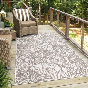 Carpet City, Carpet City Teppich »Outdoor«, rechteckig, 5 mm Höhe, Wetterfest & UV-beständig, für Balkon, Terrasse, Wintergarten, Flachgewebe, auch in quadratischer Form erhältlich, Carpet City Teppich »Outdoor 469«, rechteckig, 5 mm Höhe, UV-beständig, Flachgewebe, auch in quadratischer Form erhältlich