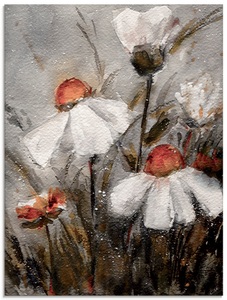 Artland Glasbild »Margeriten I«