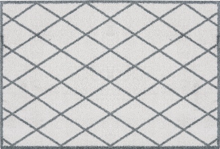 Zala Living, Fussmatte, »Scale«, Zala Living, rechteckig, Höhe 7 mm, maschinell getuftet, HANSE Home Fussmatte »Scale, Türmatte«, rechteckig, 7 mm Höhe, Rauten Design, Robust, Waschbar, Rutschfest, Balkon, Eingang