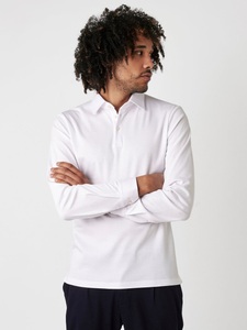 DESOTO Langarm-Poloshirt »Jerseypolo Essential Kent langarm«, Flexibler Stretch