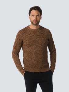 NO EXCESS Strickpullover, in melierter Optik