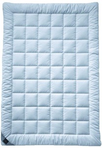 Billerbeck, billerbeck - Duvet MEISTERKLASSE UNO - weiss - Baumwolle - 240cm/240cm, Billerbeck Meisterklasse Uno 240x240 Schurwolle Duvet