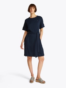 Tommy Hilfiger Blusenkleid »MODERN CODY DRESS«, mit Logostickerei