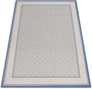 ANDAS, andas Teppich »Faberg«, rechteckig, 5 mm Höhe, Sisal-Optik, Wohnzimmer, andas Teppich »Faberg«, rechteckig, 5 mm Höhe, Flachgewebe, Sisal-Optik, mit Bordüre, pflegeleicht, Scandi