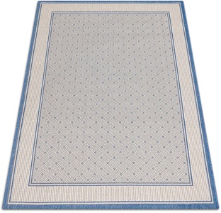 ANDAS, andas Teppich »Faberg«, rechteckig, 5 mm Höhe, Sisal-Optik, Wohnzimmer, andas Teppich »Faberg«, rechteckig, 5 mm Höhe, Flachgewebe, Sisal-Optik, mit Bordüre, pflegeleicht, Scandi