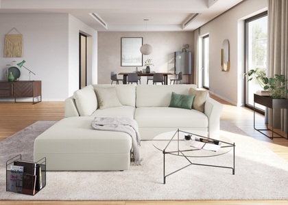 sit&more Ecksofa, inklusive Sitztiefenverstellung