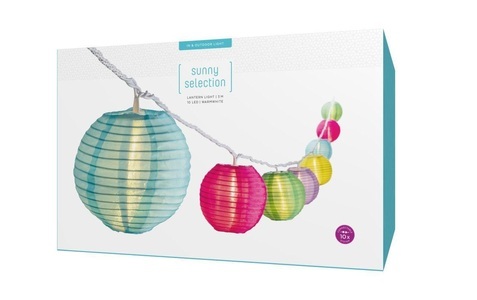 STT, STT LED Lichterkette, in-& outdoor 300cm, STT LED-Lichterkette »bunt«, 10 St.-flammig