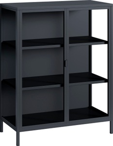 home24, home24 Highboard Cowee I, Homexperts Vitrine »Classic«, designorientierte Kommode mit Glastüren