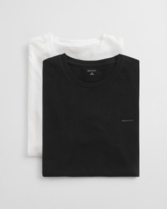 Gant Kurzarmshirt »C-NECK T-SHIRT 2-PACK«, Mit Rundhalsausschnitt