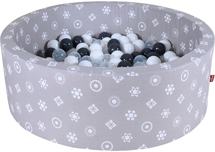 Knorrtoys, knorr® toys Bällebad soft Royal inkl. 300 Bällen, Knorrtoys® Bällebad »Soft Royal Grey«