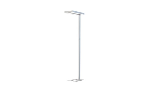 Contini, Contini LED Büro-Stehleuchte dimmbar silber, CONTINI, Unsere Neuheiten, CONTINI LED Büro-Stehleuchte dimmbar silber, Produkte & Wohnen