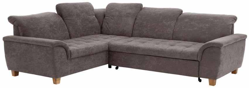 HOME AFFAIRE, Home affaire Ecksofa »Lyla«, wahlweise mit Rückenfunktion und Bettfunktion, Home affaire Ecksofa »Lyla L-Form«, wahlweise mit Rückenfunktion und Bettfunktion