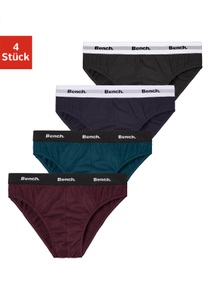 Bench. Slip, (4 St.), mit kontrastfarbigem Webbündchen