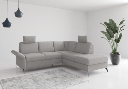 Home affaire Ecksofa »Rochelle«, wahlweise mit Bettfunktion, Bettkasten und Armteilverstellung