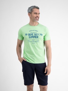 LERROS T-Shirt »LERROS Herren T-Shirt mit Brustprint«