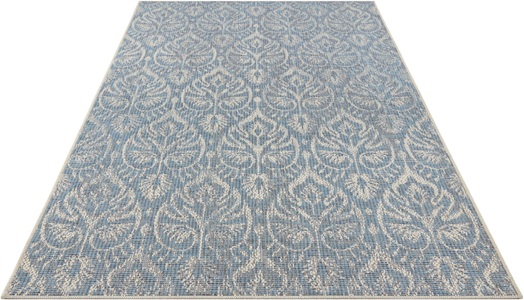 BOUGARI, Teppich, »Choy«, bougari, rechteckig, Höhe 4 mm, maschinell gewebt, NORTHRUGS Teppich »Choy«, rechteckig, 4 mm Höhe, In-und Outdoor geeignet, Strapazierfähig und pflegeleicht, Flachgewebe