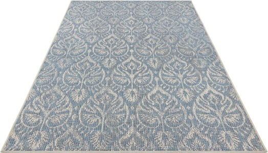 BOUGARI, Teppich, »Choy«, bougari, rechteckig, Höhe 4 mm, maschinell gewebt, NORTHRUGS Teppich »Choy«, rechteckig, 4 mm Höhe, In-und Outdoor geeignet, Strapazierfähig und pflegeleicht, Flachgewebe
