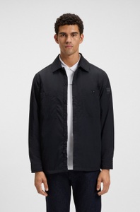BOSS ORANGE Langarmhemd »Locky«, leicht wattiert, oversize fit