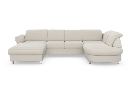 sit&more Wohnlandschaft, wahlweise mit Bettfunktion, Bettkasten und Kopf- und Armteilverstellung