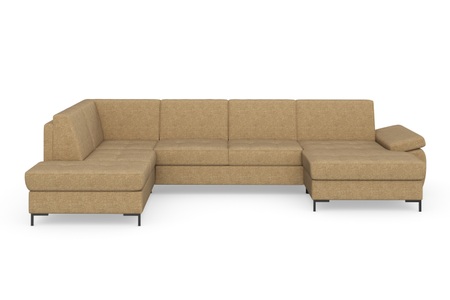 DOMO collection Wohnlandschaft »Capelo«, mit Armteilverstellung, wahlweise mit Bettfunktion, inklusive Federkern