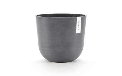 undefined, Ecopot Oslo Pflanzentopf, ECOPOTS Blumentopf »Oslo 25 Grau«