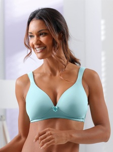 Naturana, Naturana T-Shirt-BH, Naturana Soft-BH, Nahtlose Schalen-Cups, gepolsterte Entlastungsträger