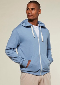 KangaROOS Kapuzensweatjacke, mit Kapuze, kontrast Zipper und kontrast Bänder