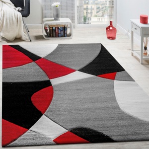 PACO HOME, Teppich, »Diamond 664«, Paco Home, rechteckig, Höhe 18 mm, Paco Home Teppich »Diamond 664«, rechteckig, 18 mm Höhe, 3D-Design, Kurzflor, 3D-Design, modernes geometrisches Muster
