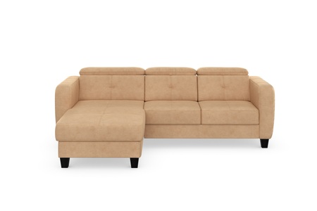 sit&more Ecksofa »Bellucci«, inklusive Kopfteilverstellung und Federkern, wahlweise mit Bettfunktion und Bettkasten