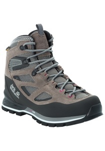 Jack Wolfskin, Jack Wolfskin Force Crest Texapore Mid-Cut Schuhe Damen grau/pink 2021 UK 7,5 | EU 41 Trekking- & Wanderschuhe, 