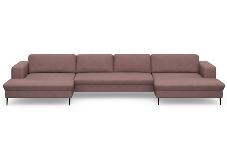 DOMO collection Wohnlandschaft »Modica«, XXL, in moderner Optik mit, 2 grosszügigen Recamieren, frei im Raum stellbar
