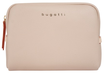 Bugatti, bugatti Kosmetiktasche »ELLA«, Bugatti Necessaire Ella 21 cm, Beige