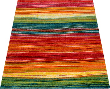 Teppich, »Canvas 773«, Paco Home, rechteckig, Höhe 18 mm, maschinell gewebt