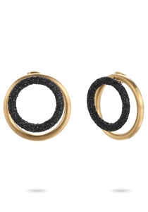 Kingka, Kingka Paar Ohrstecker »KOURI Stardust, SE8353GBK«, Kingka Paar Ohrstecker »KOURI Stardust, SE8353GBK«
