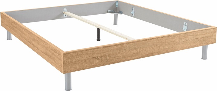 Wimex, home24 Bettgestell Easy Beds, Wimex Bett »Easy, grosse Auswahl an Grössen und Farben, auch in Komforthöhe« Made in Germany, ohne Kopfteil, ideal unter Dachschrägen oder Fenster