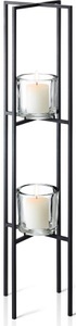Blomus, Blomus Nero Kerzenleuchter doppelt, 