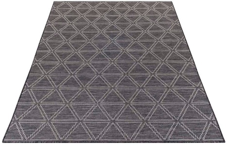 Carpet City, Carpet City Teppich »Palm«, rechteckig, 5 mm Höhe, Wetterfest & UV-beständig, für Balkon, Terrasse, Flur, Küche, flach gewebt, Carpet City Outdoorteppich »PALM 3073«, rechteckig, 5 mm Höhe, Läufer, Wetterfest & UV-beständig, für Balkon, Terrasse, Küche, flach