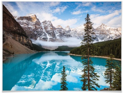 Wall-Art, Wall-Art Poster »Banff Nationalpark Kanada«, Kanada, (1 St.), Poster, Wandbild, Bild, Wandposter, Wall-Art Poster »Banff Nationalpark Kanada«, Kanada, (1 St.), Poster ohne Bilderrahmen