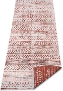 NORTHRUGS, NORTHRUGS Läufer »BIRI«, rechteckig, 5 mm Höhe, In- und Outdoor geeignet, Wendbar, NORTHRUGS Teppich »BIRI Wendeteppich«, rechteckig, 5 mm Höhe, In-& Outdoor, Wetterfest, Balkon, Läufer, Wohnzimmer, Wasserfest, Boho